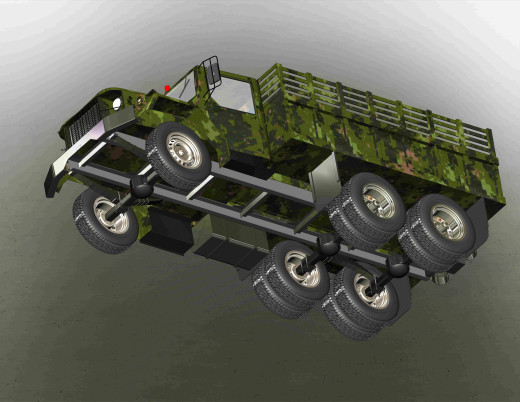 29-M35A2+卡车 3d模型图纸缩略图